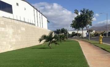 industrial fake lawn