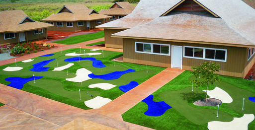 Halemano's synthetic putt putt course