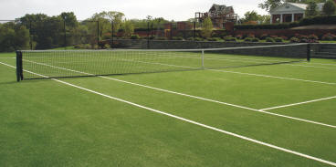 Synthetic Turf Tennis Court